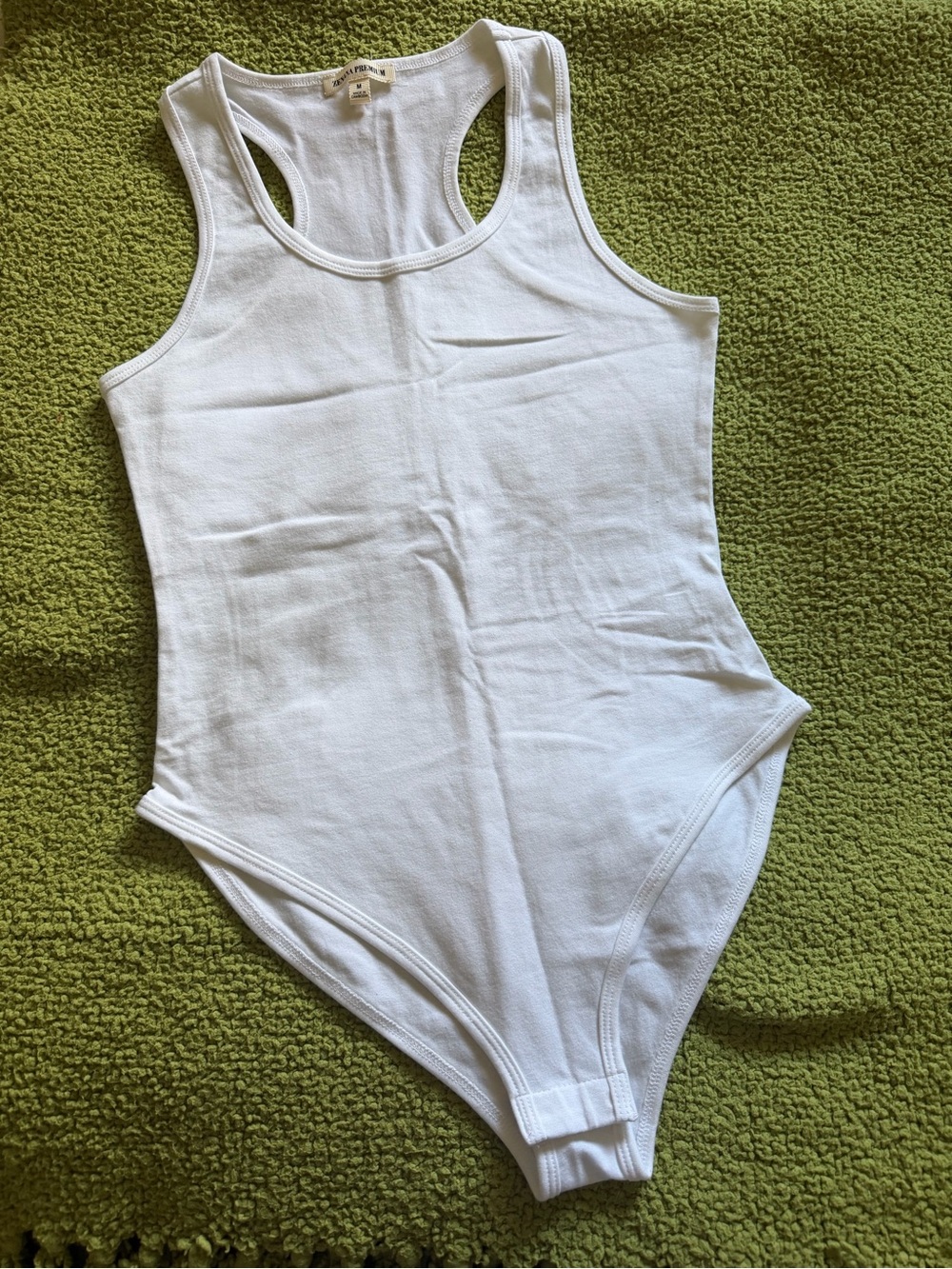 Women’s Classic White One-Piece Bodysuit